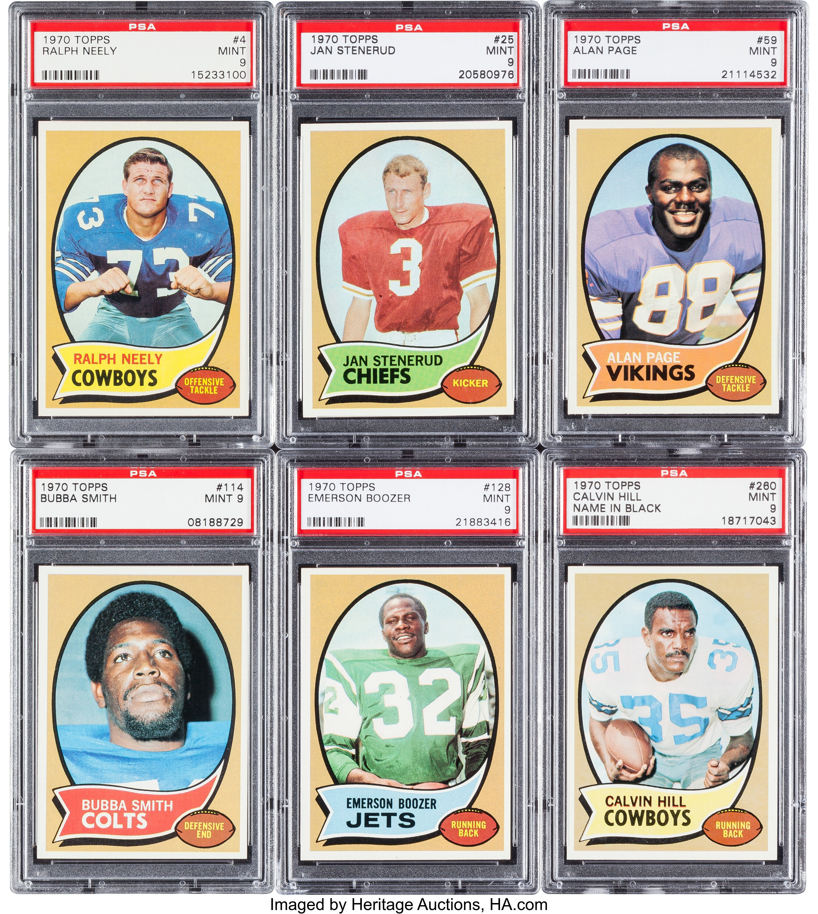 Emerson Boozer Football Cards