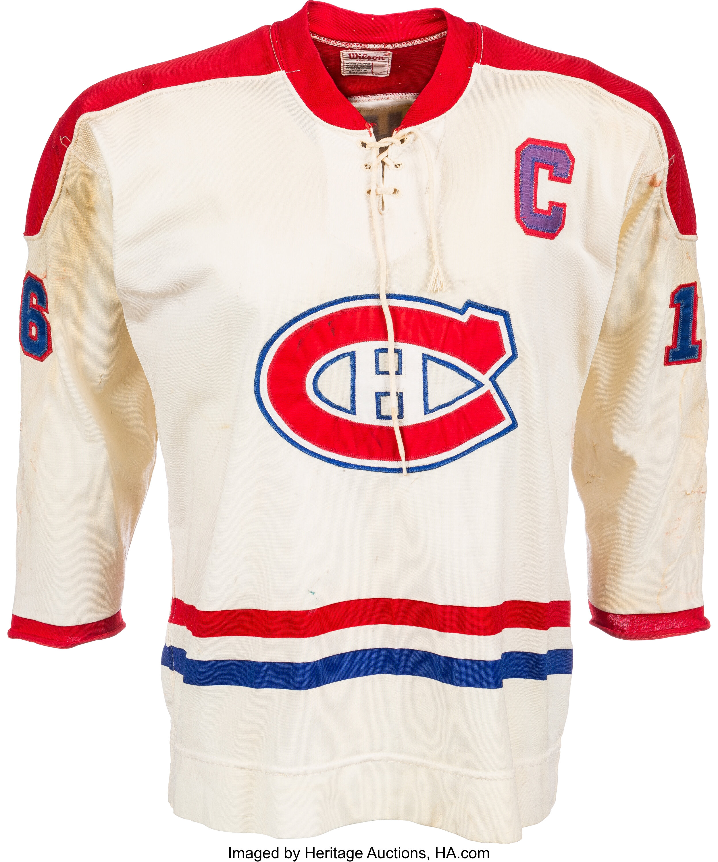 Montreal canadiens hotsell game worn jersey