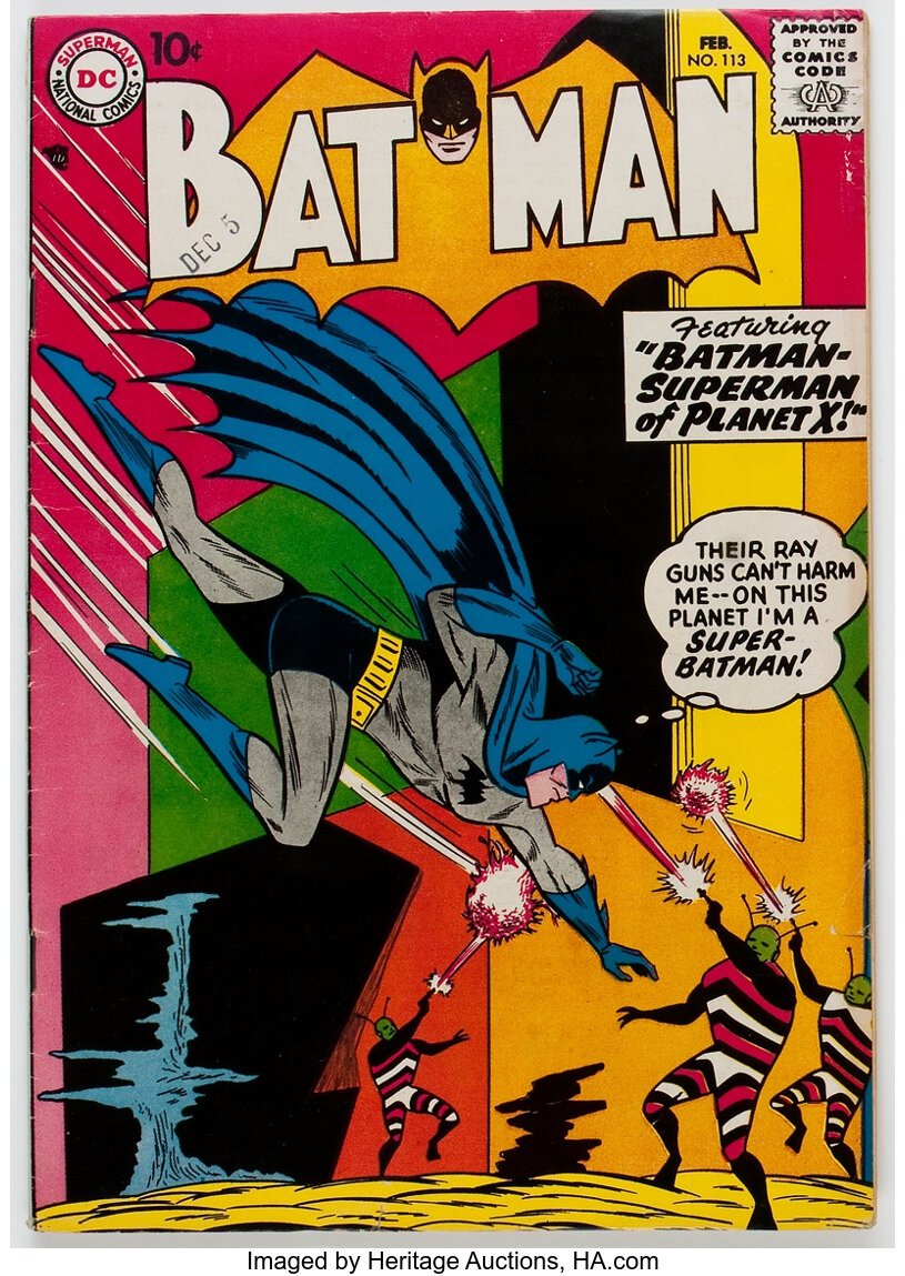 Batman #113 (DC, 1958) Condition: VG+.... Silver Age (1956-1969) | Lot  #11254 | Heritage Auctions