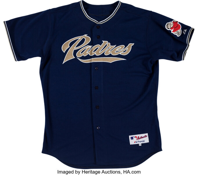 MLB San Diego Padres Home Mini-Jersey 4 Inch Patch From 2006