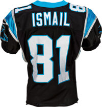 The Jersey Source Raghib 'Rocket' Ismail Autographed Blue College Style Jersey-Prova *Black