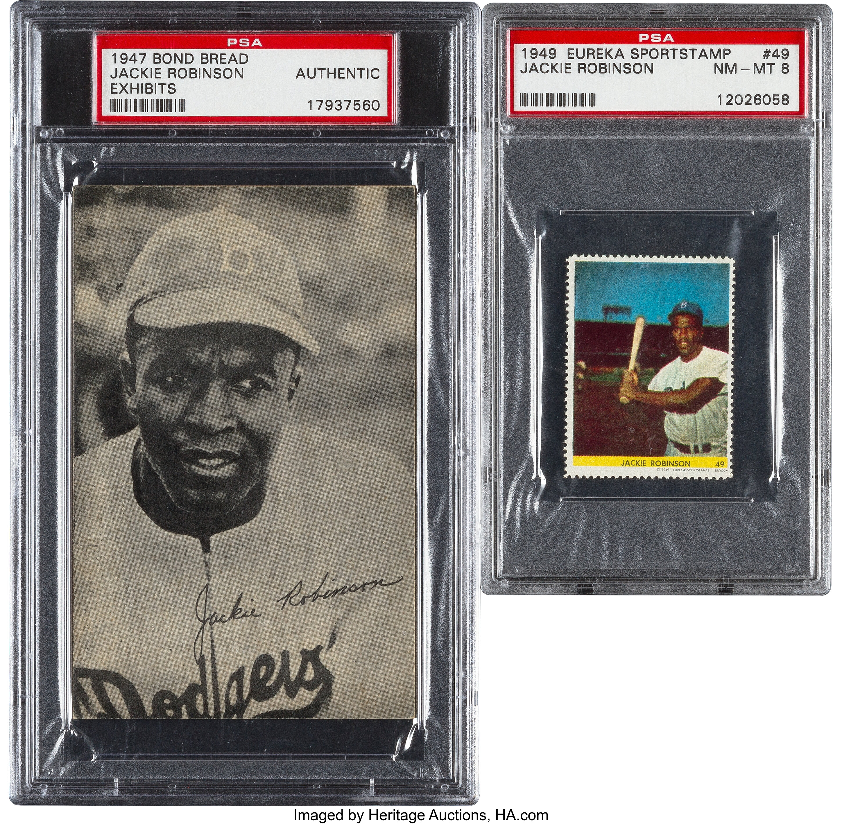 Baseball Cards - 1947 Bond Bread Jackie Robinson