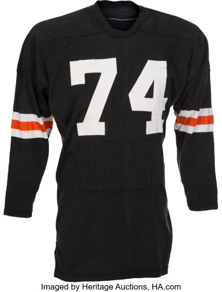 Early 1970s Mike Reid Game Worn Cincinnati Bengals Jersey