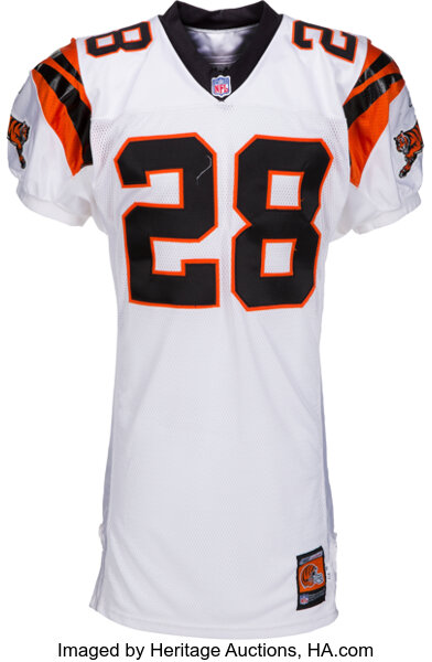 2003 SP Game Used Edition Corey Dillon Game Used Jersey Cincinnati Bengals