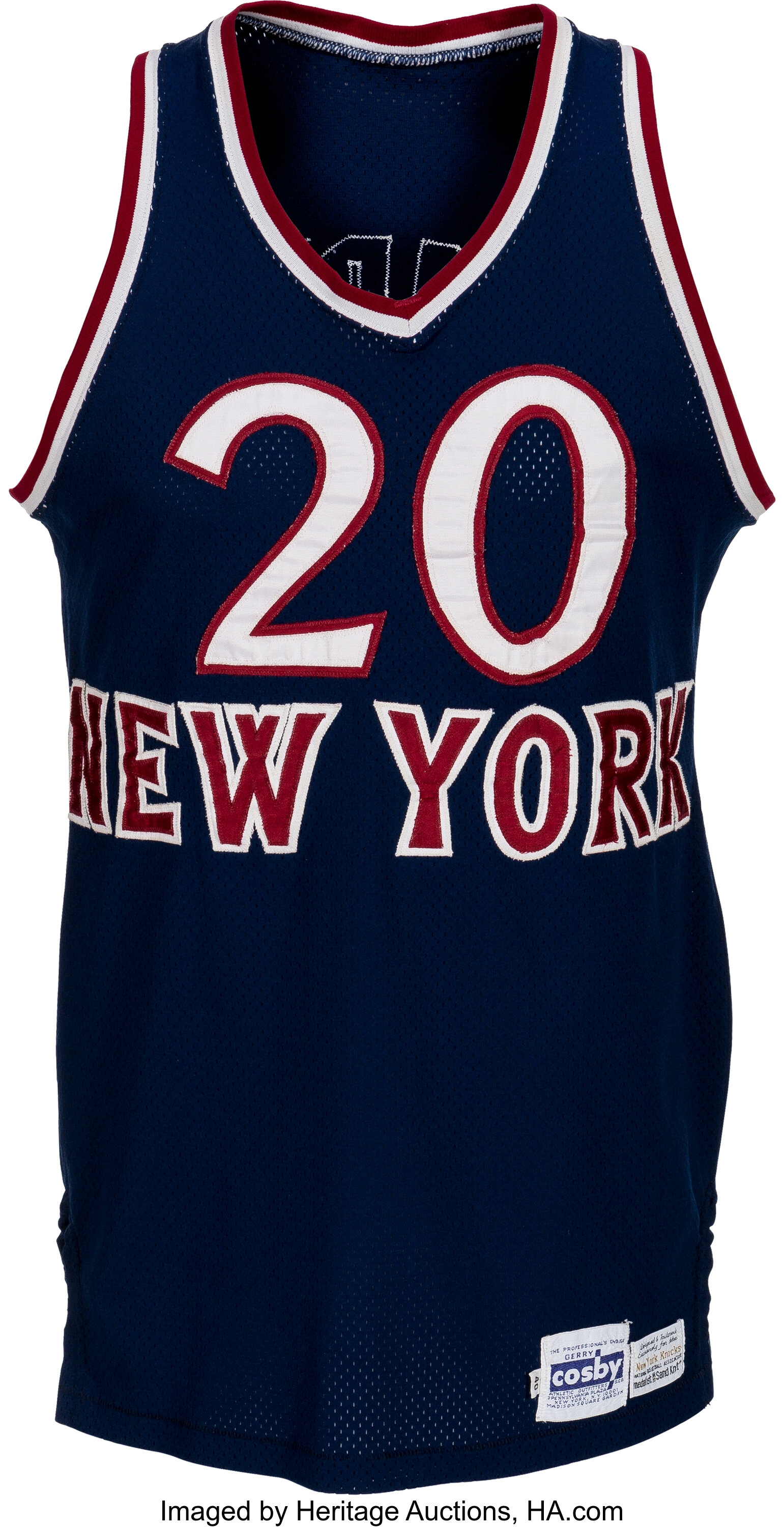 1979-82 Michael Ray Richardson Game Worn New York Knicks Jersey &, Lot  #13552