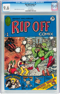 RIP OFF COMIX #10 Freak Brothers Wonder Warthog 1st Print Underground Comic