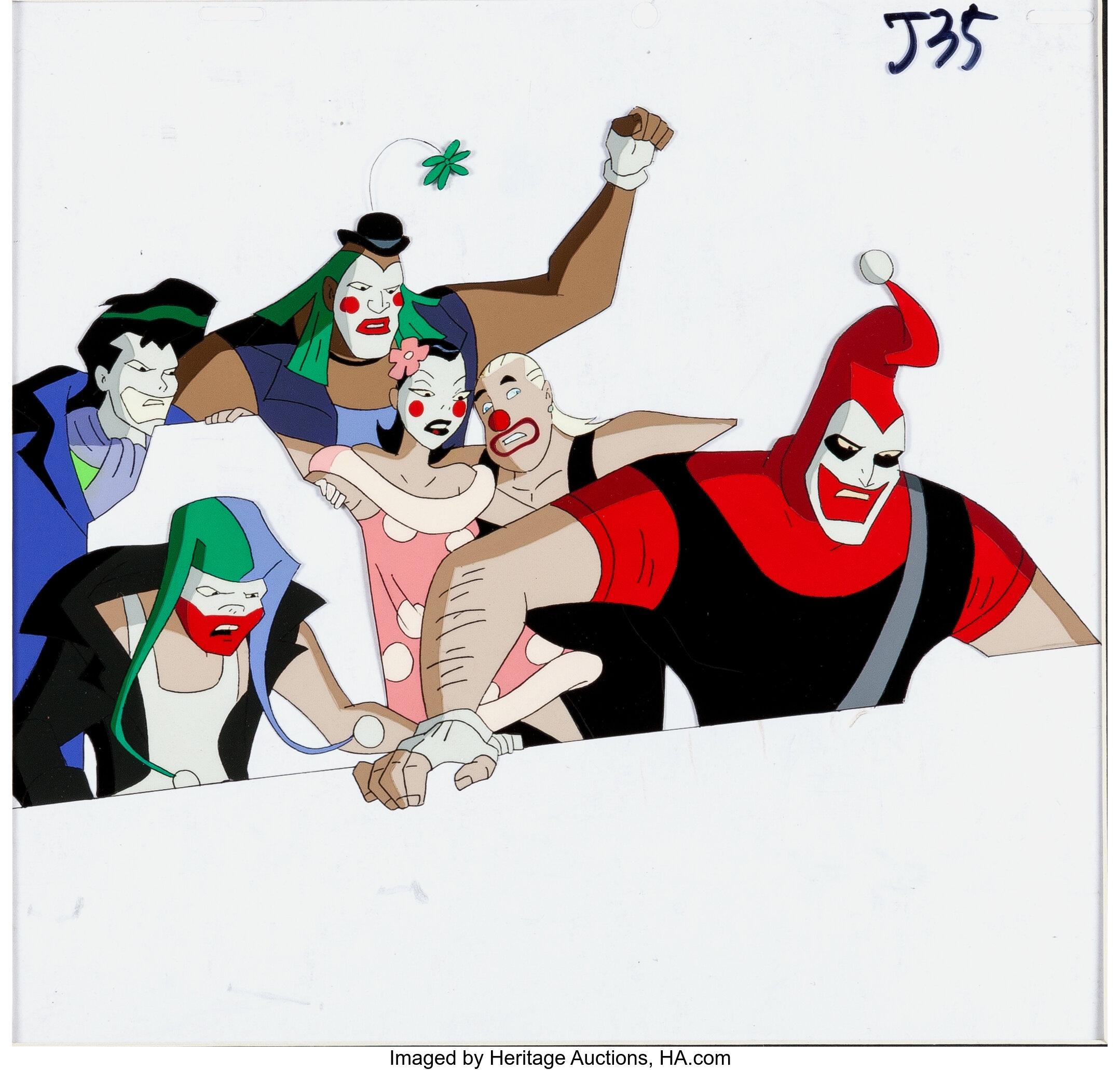 Batman Beyond The Jokerz Production Cel (Warner Brothers, 1999).... | Lot  #11117 | Heritage Auctions