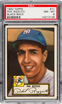 Sold at Auction: 1954 Topps Phil Rizzuto #17