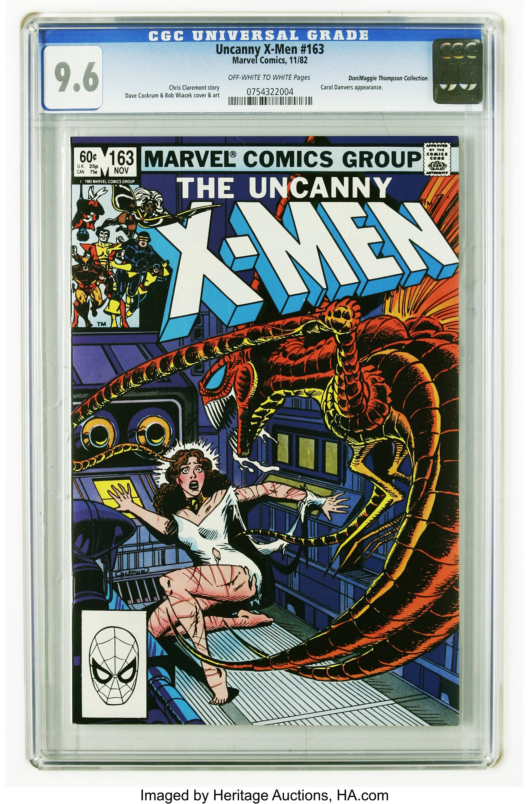 X Men 163 Marvel 19 Cgc Nm 9 6 Off White To White Pages Lot Heritage Auctions