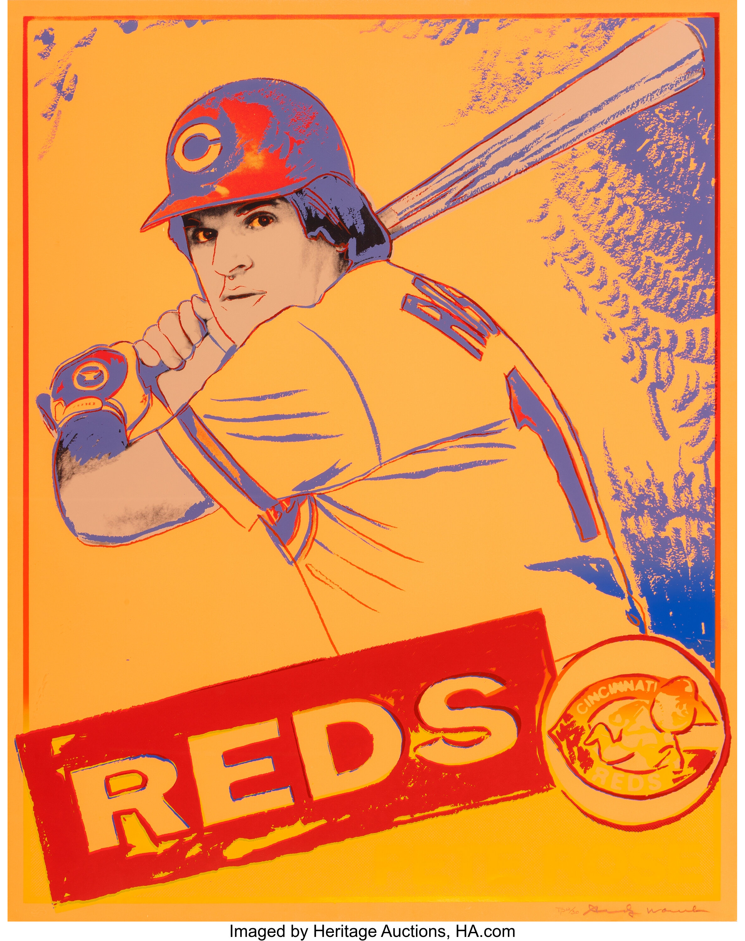 Pete Rose 360B by Andy Warhol