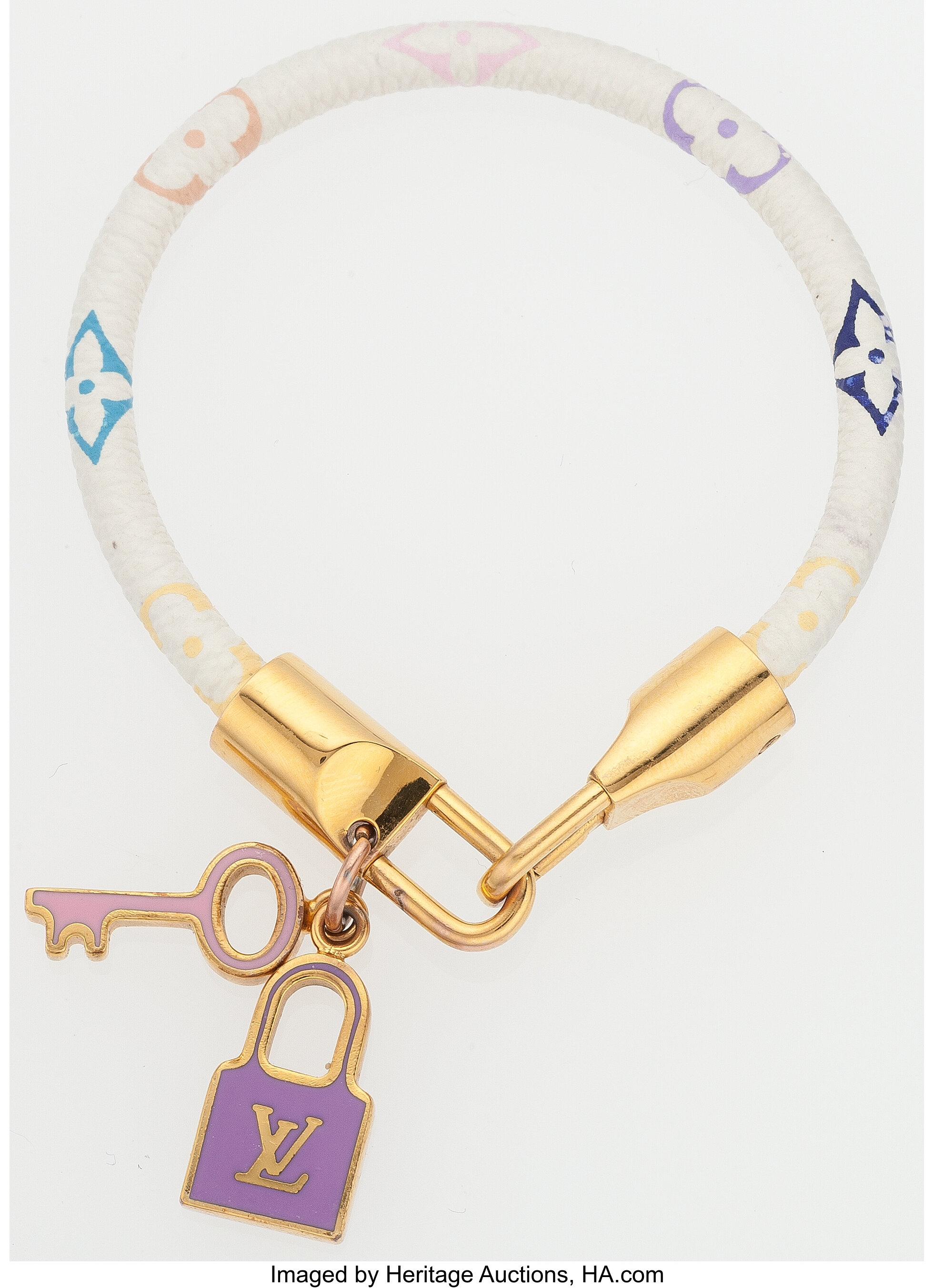 Louis Vuitton X Takashi Murakami Limited Edition Luck It Bracelet