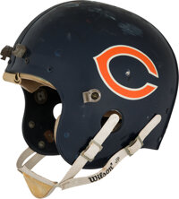 Lot Detail - 1980s Chicago Bears Game Used Helmet (MEARS)