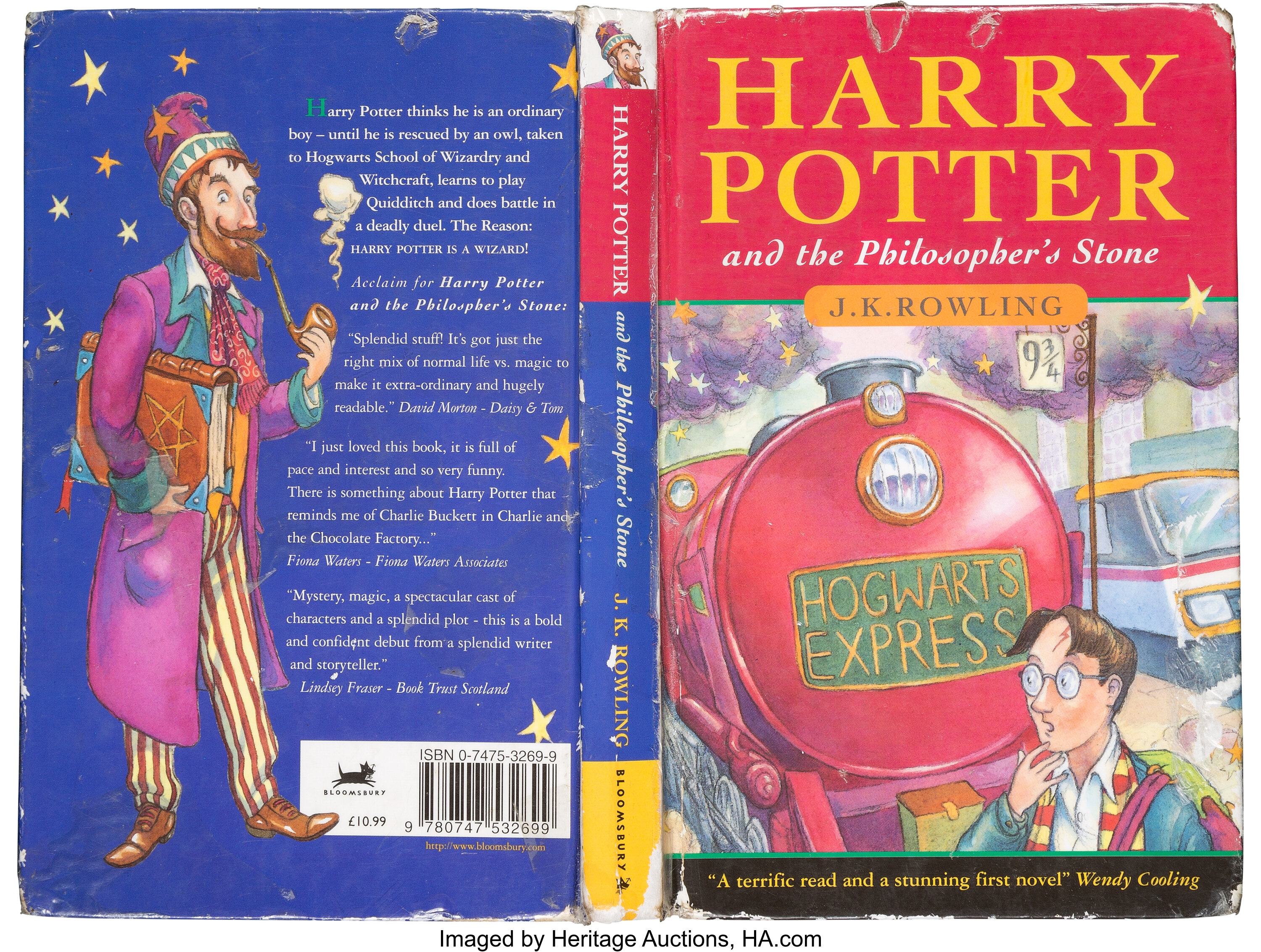 Químico soldadura Ardilla J. K. Rowling. Harry Potter and the Philosopher's Stone. [London]: | Lot  #45251 | Heritage Auctions