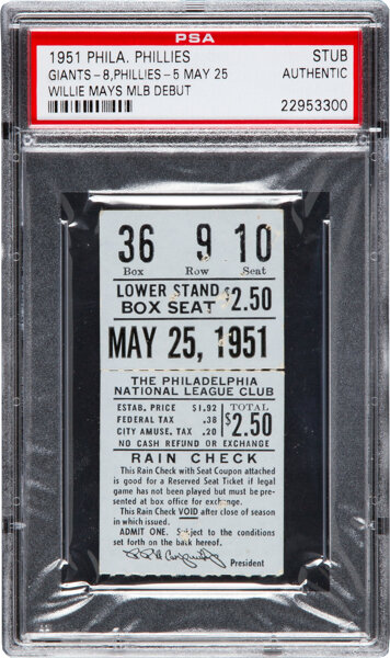 May 25, 1951: Willie Mays makes his major-league debut with Giants