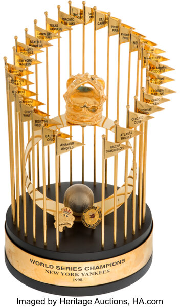 2000 World Series Baseball Trophy Yankees - AliExpress