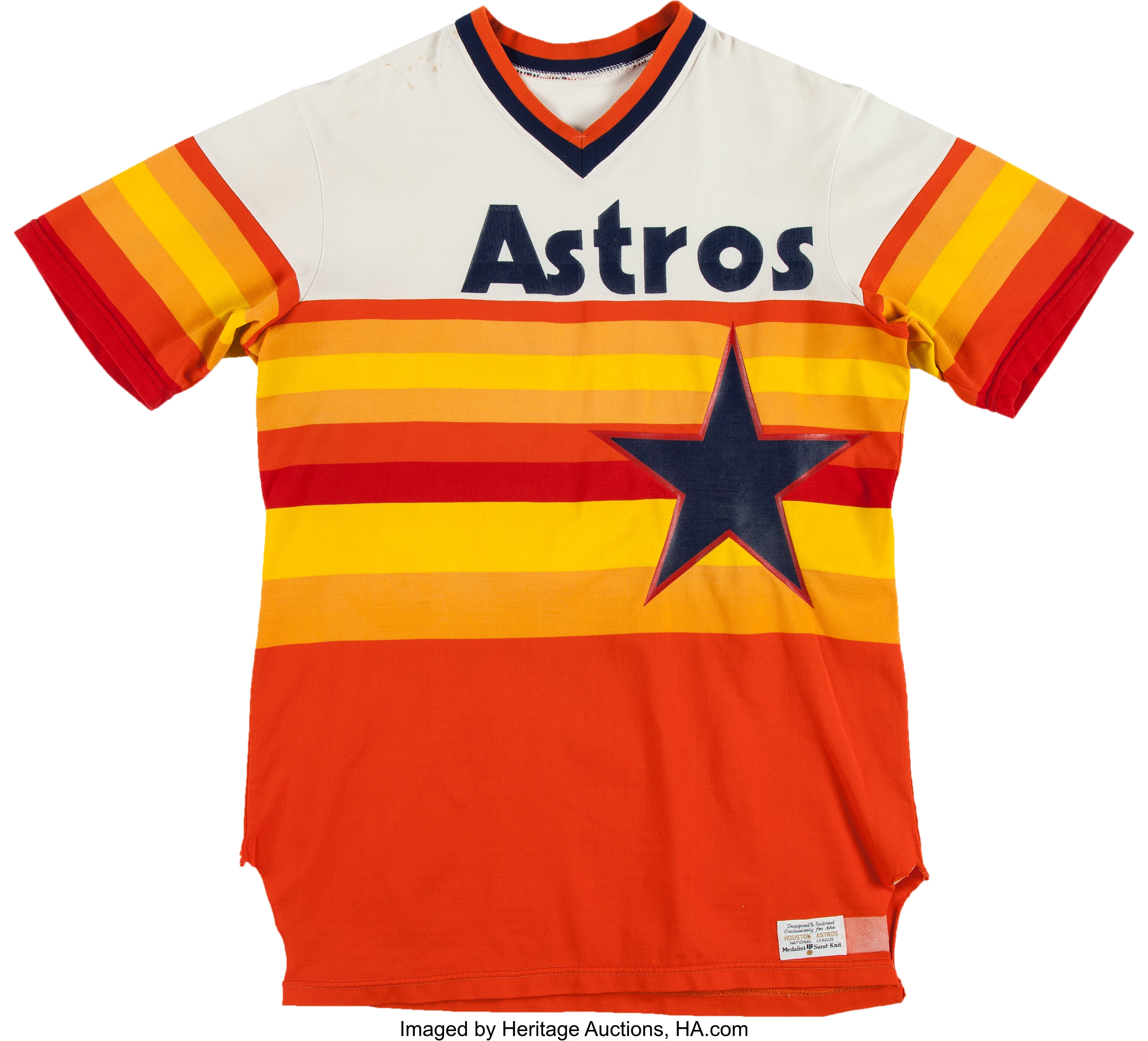 1977-79 Jose Cruz Game Worn Houston Astros Jersey.  Baseball, Lot  #14801