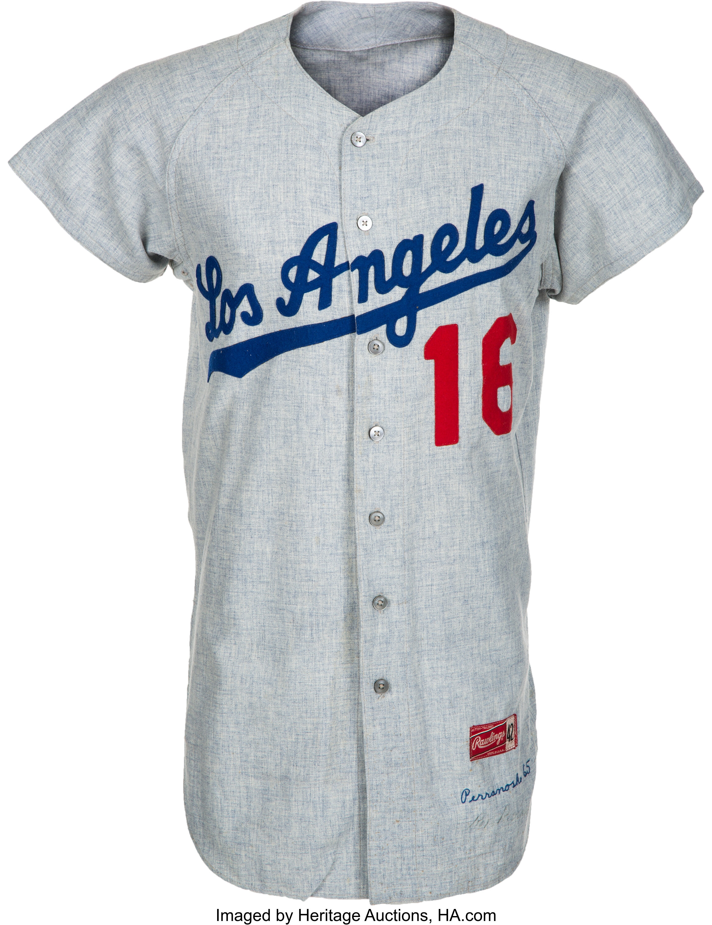 Rawlings, Shirts, Vintage Los Angeles Dodgers Jersey