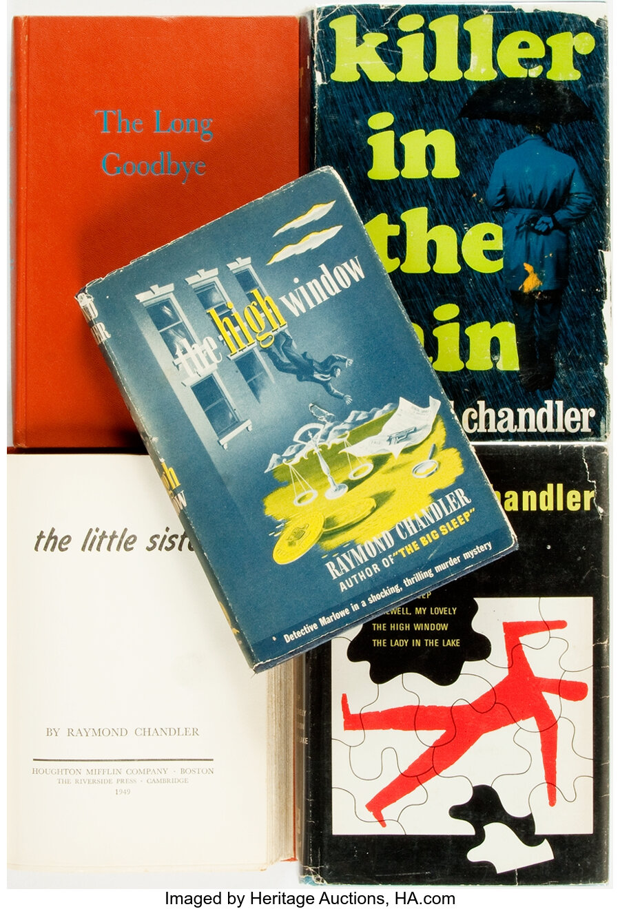 Raymond Chandler Group Of Five Books Various Publishers Lot 95104 Heritage Auctions