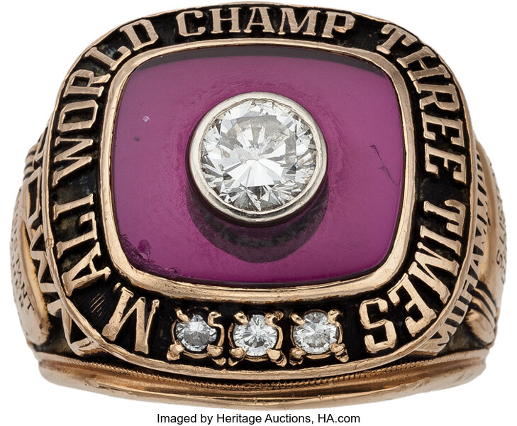 Why the Reds World Series ring sold for three times the expected