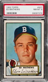 1958 Topps #440 Ed Eddie Mathews