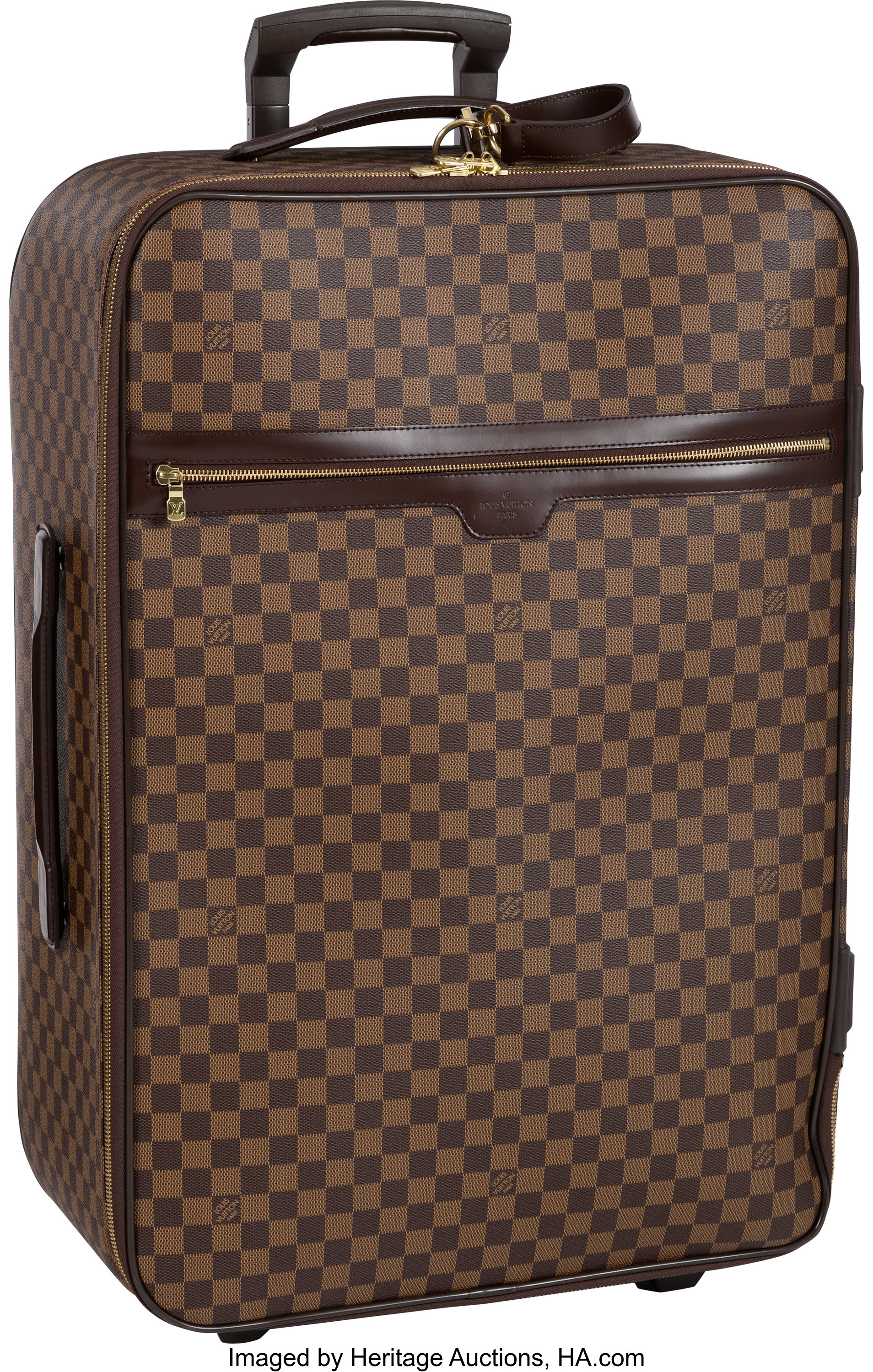 Rolling Trunk Monogram Macassar Canvas - Trunks and Travel