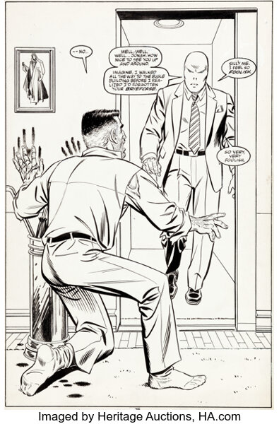 Frank Springer and John Romita Sr. Web of Spider-Man #52 Splash | Lot  #93522 | Heritage Auctions