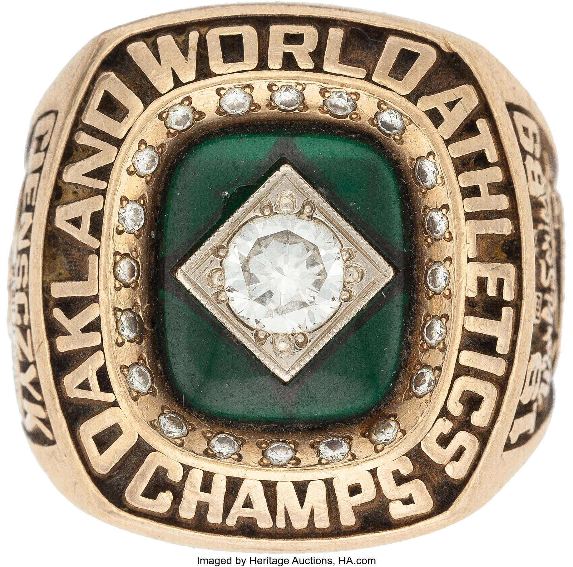 1989 Oakland A's World Series Champions Ring