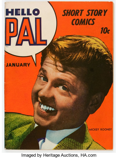 Hello Pal #1 Crowley Copy pedigree (Harvey, 1943) Condition: FN/VF....