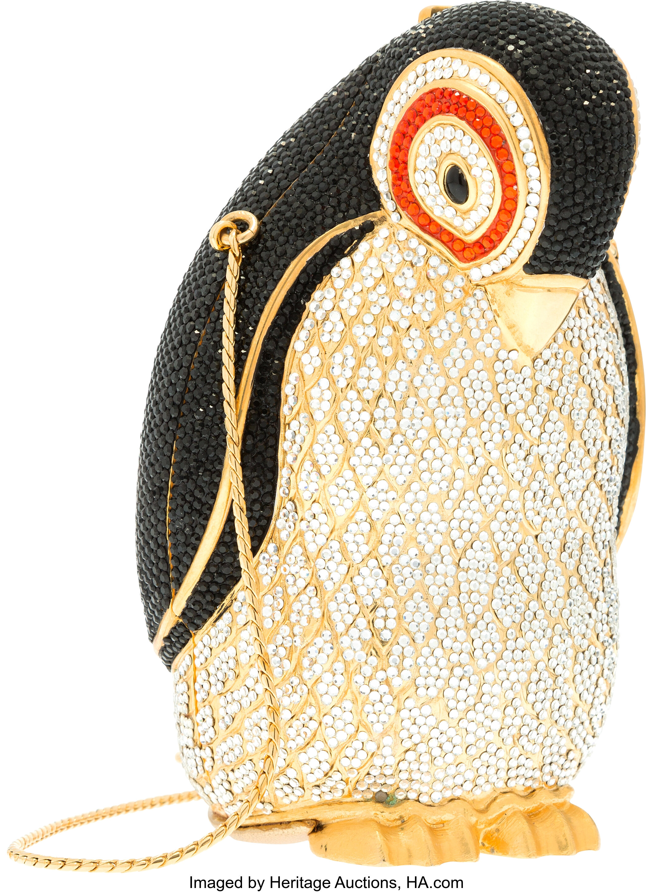 Judith Leiber, Bags, Judith Leiber Rare Snowy Minaudiere