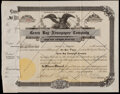 1923 Green Bay Packers Stock Certificate. Football Collectibles