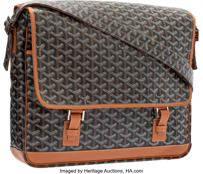 Goyard Black Belvedere Small Messenger Bag at 1stDibs