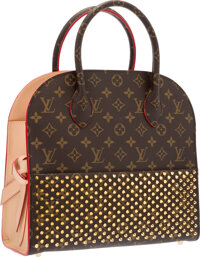 Louis Vuitton Sprouse Monogram STEAMER Leopard Pony Snakeskin Travel Bag  LIMITED