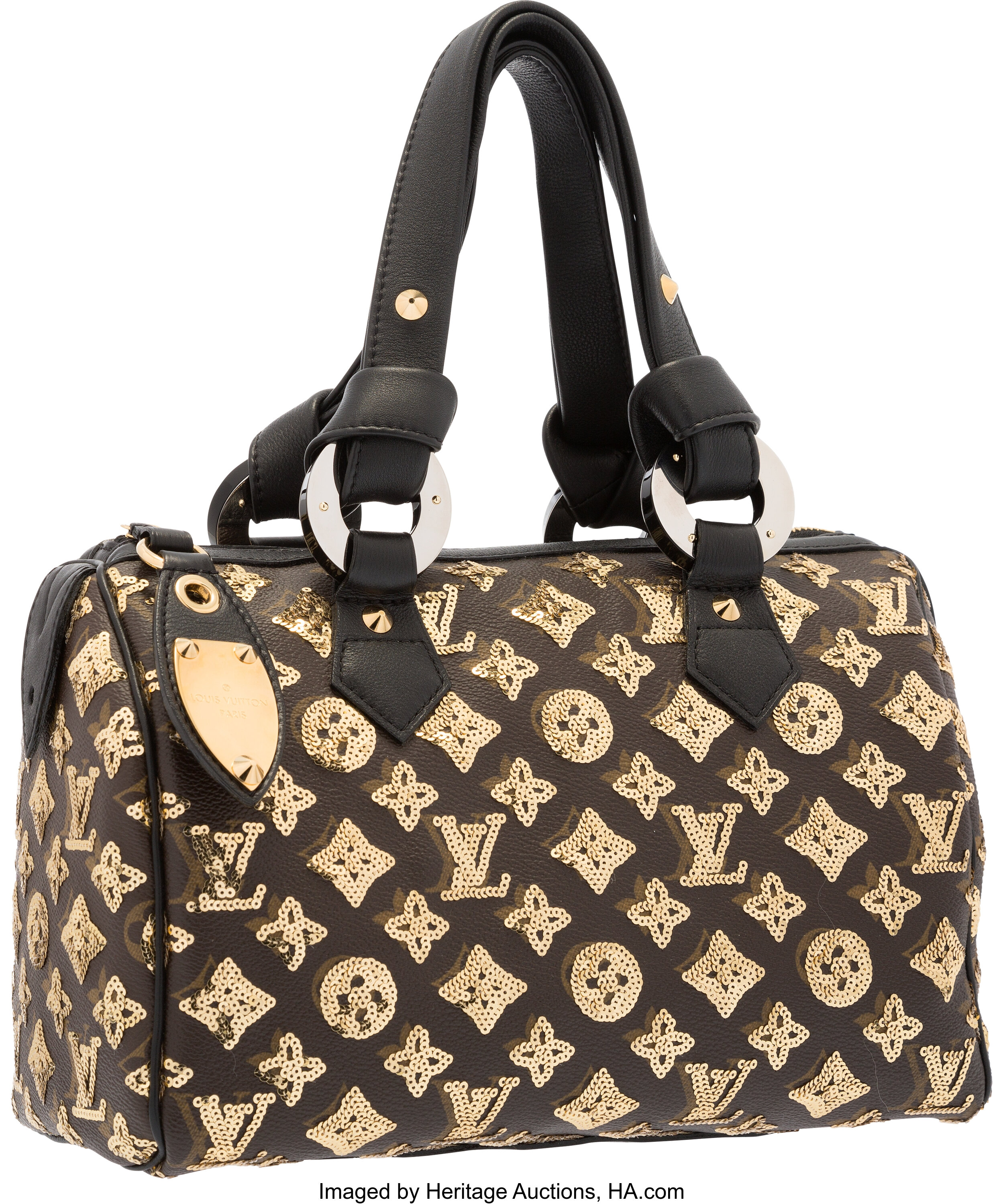 Louis Vuitton Limited Edition Monogram Vernis Fascination Lockit Bag