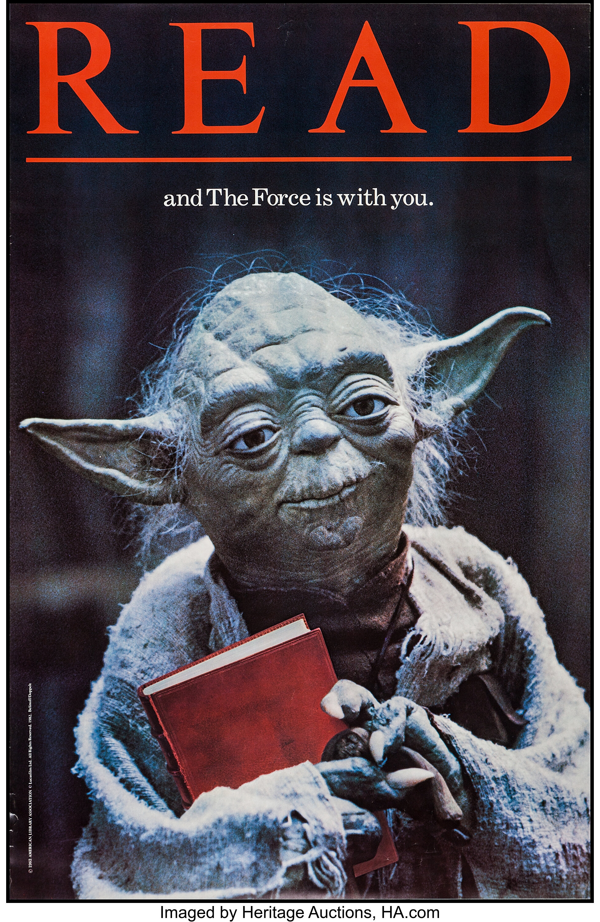 READ...and The Force Is With You (American Library Association, | Lot  #51107 | Heritage Auctions