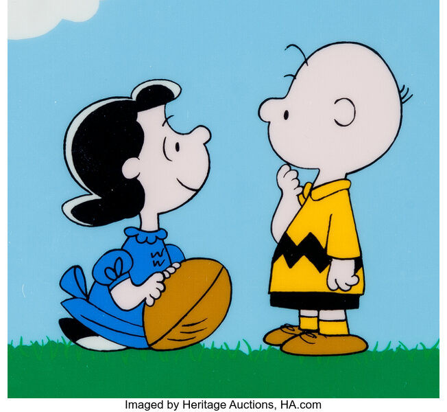 Peanuts It S An Honor Charlie Brown Lucy And Charlie Brown Lot 115 Heritage Auctions