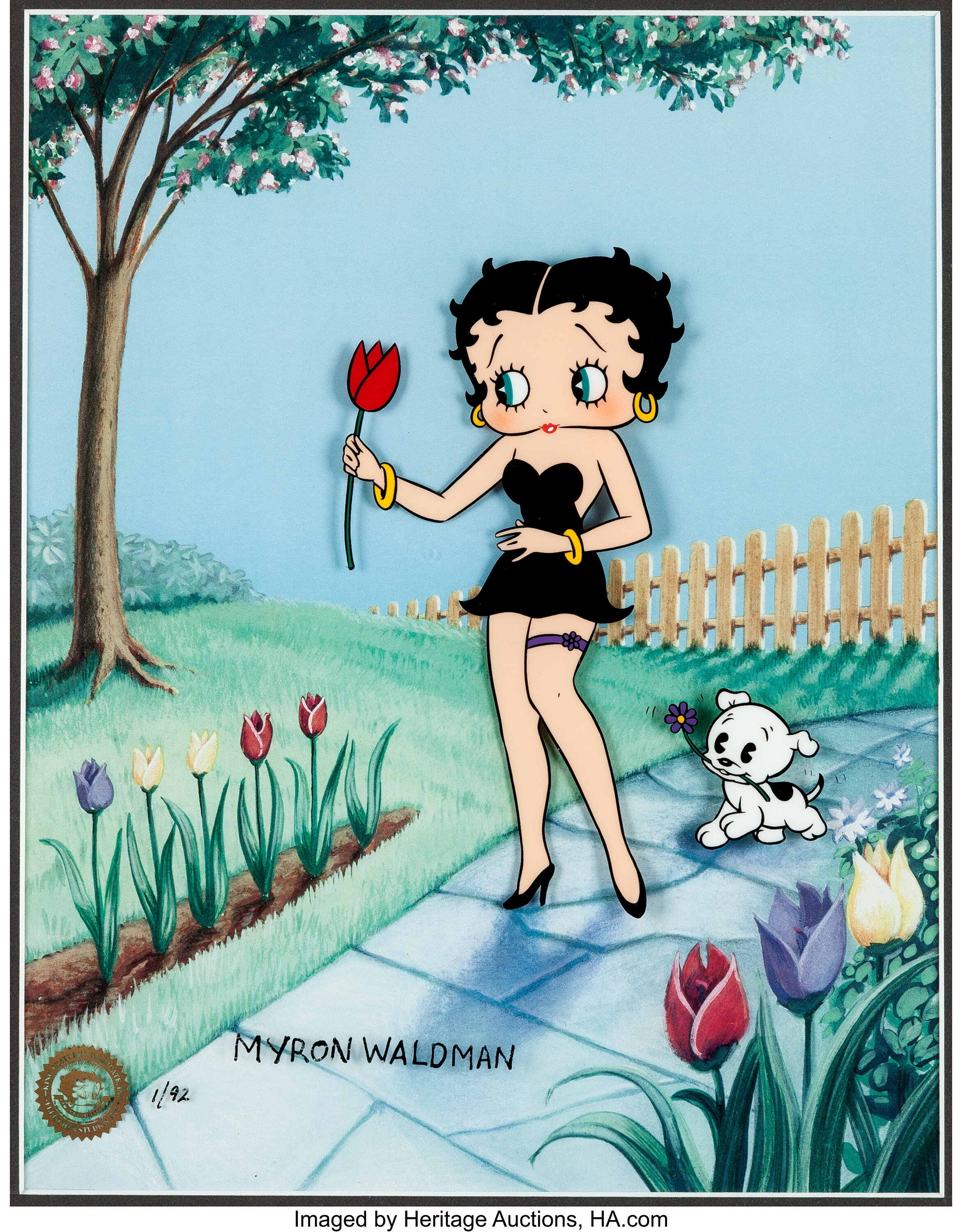 Betty Boop OG by Art In The Garage Rug by Art In The Garage