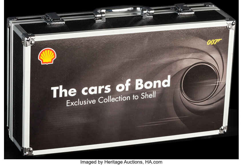 The Cars Of Bond Shell 08 Die Cast Car Set 9 X 14 X 4 Lot 513 Heritage Auctions