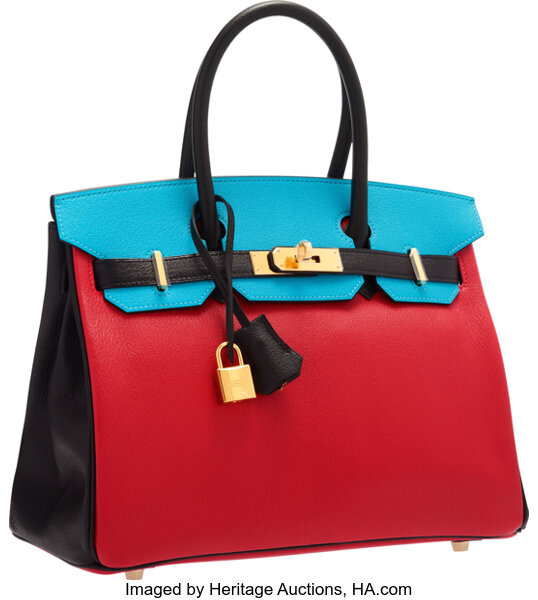 Luxmiila bags - Preloved Hermes Birkin 30 Rouge Casaque