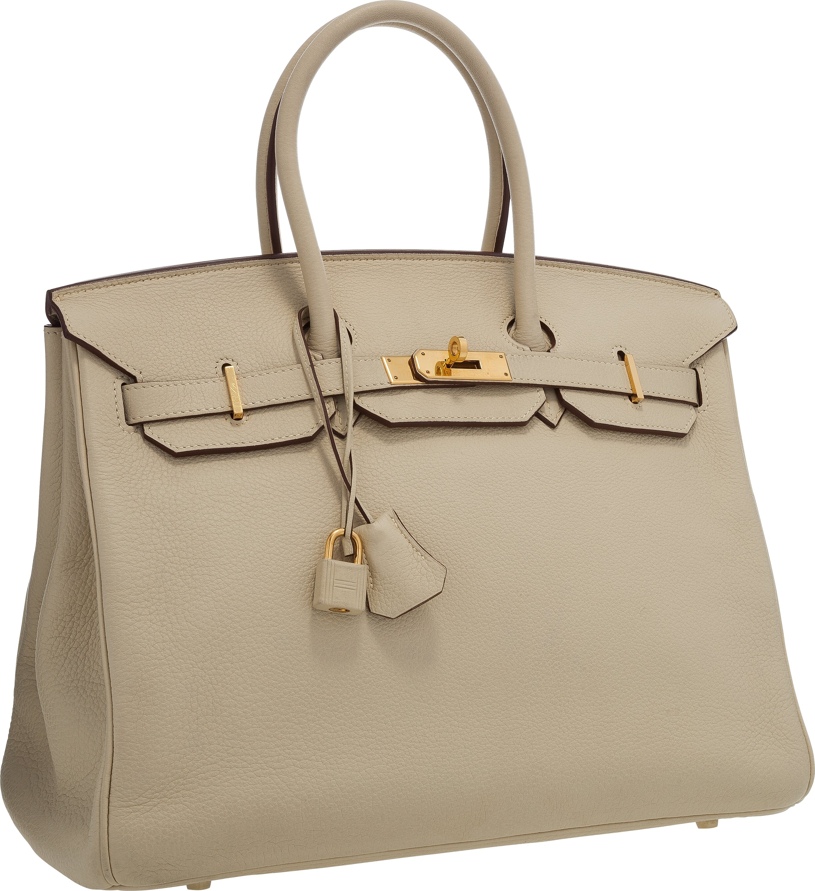 Hermes Birkin Bag 35cm Gold Camel Togo Gold Hardware