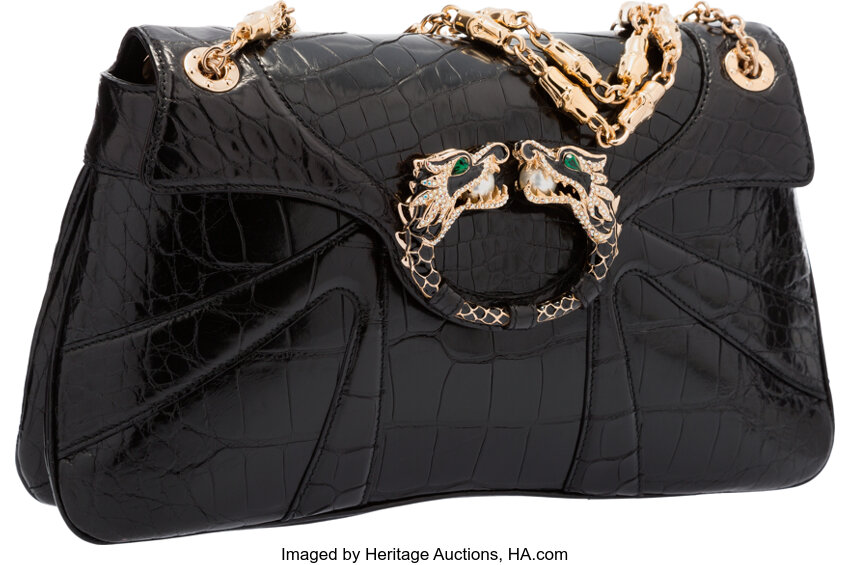 Vintage Gucci Black Chain Shoulder Bag – Treasures of NYC