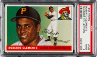 Roberto Clemente 1956 Topps Pittsburgh Pirates Baseball Card #33 PSA VG 3