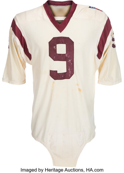 Sold at Auction: Autographed Sonny Jurgensen Football Jersey