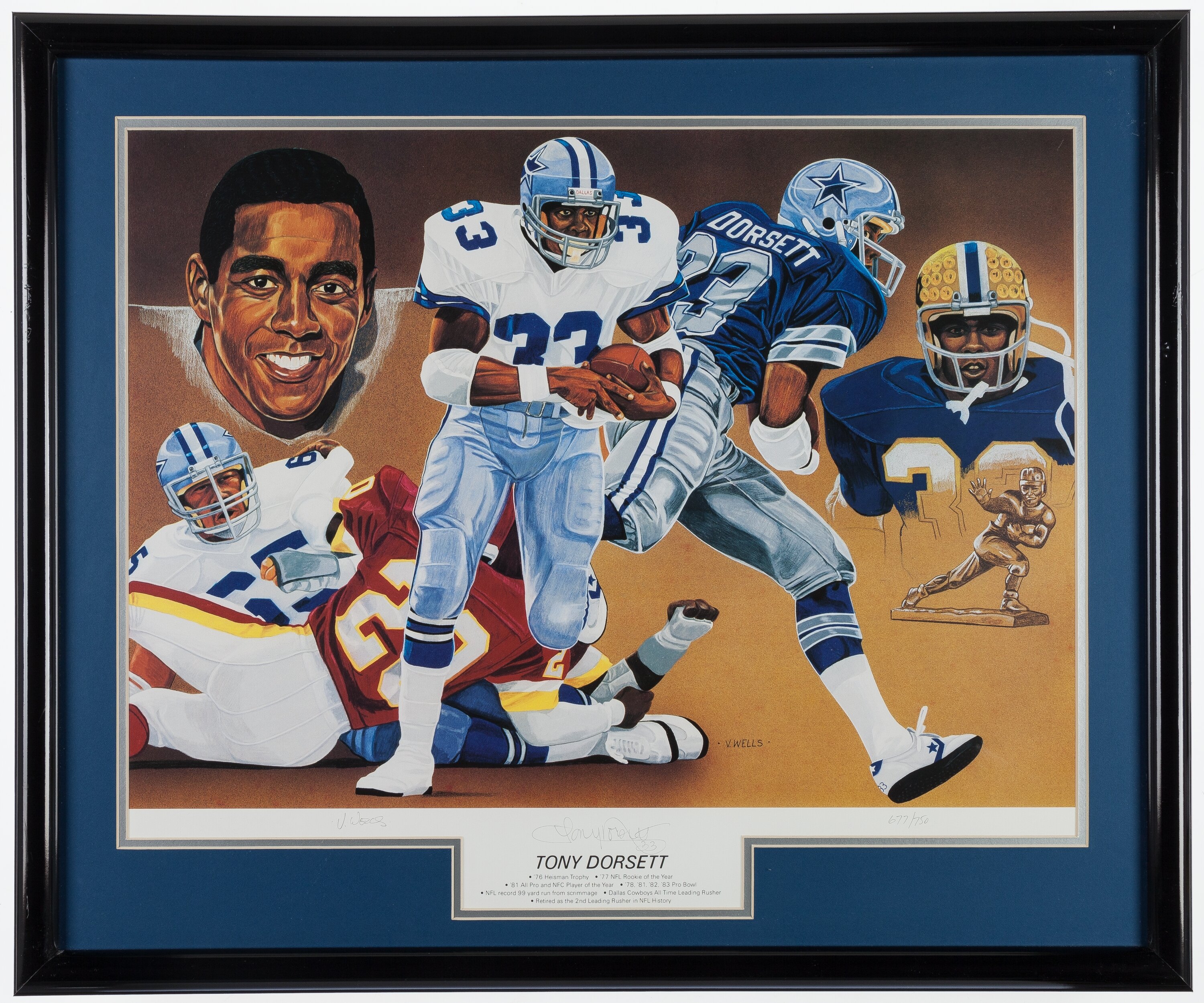 Tony Dorsett Collection Comes to Super Bowl Auction