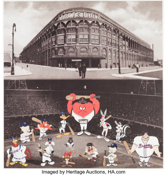 Lola Bunny x MLB Yankees Limited Edition Fine Art Print