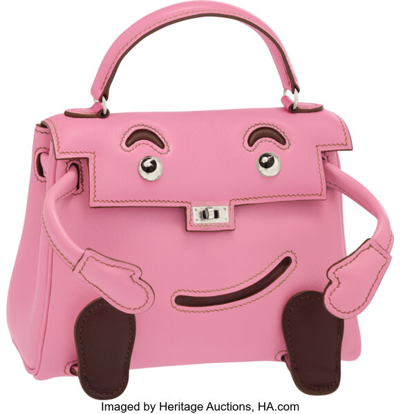 Hermes Limited Edition 5P Bubblegum Pink Swift Leather Quelle