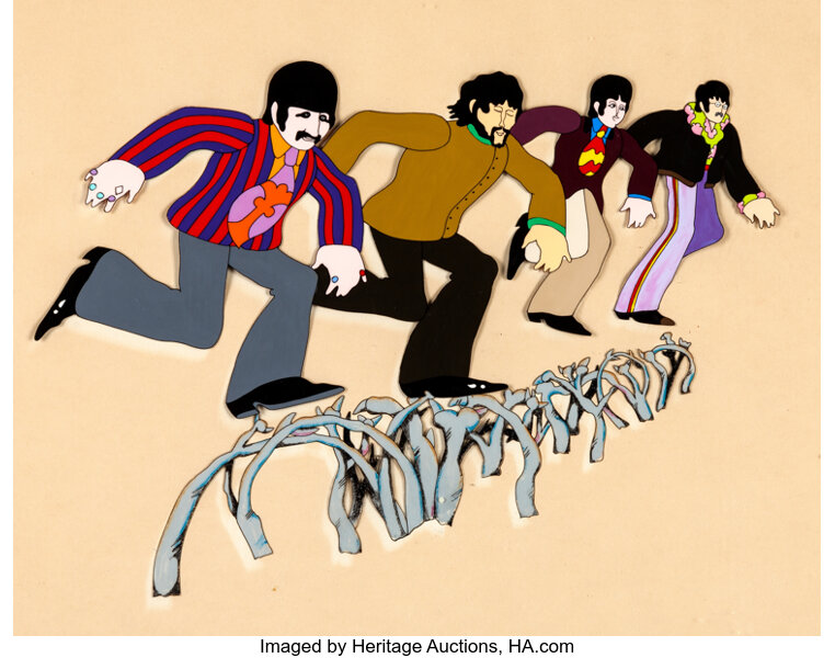 The Beatles Yellow Submarine John, Paul, George, and Ringo | Lot 