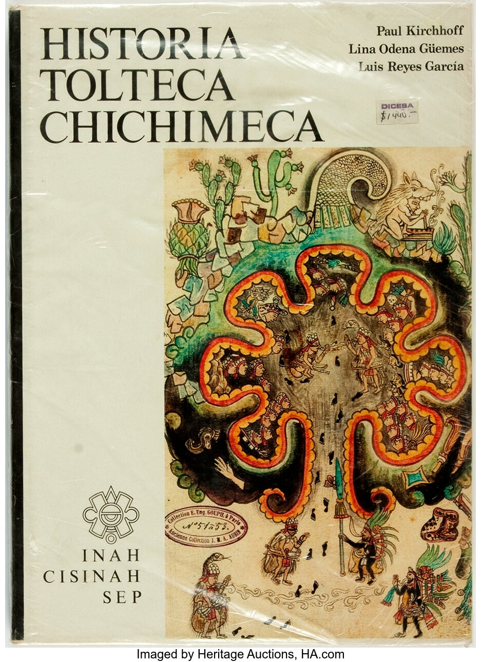 Mexico]. Paul Kirrchoff, et al. Historia Tolteca Chichimeca. | Lot