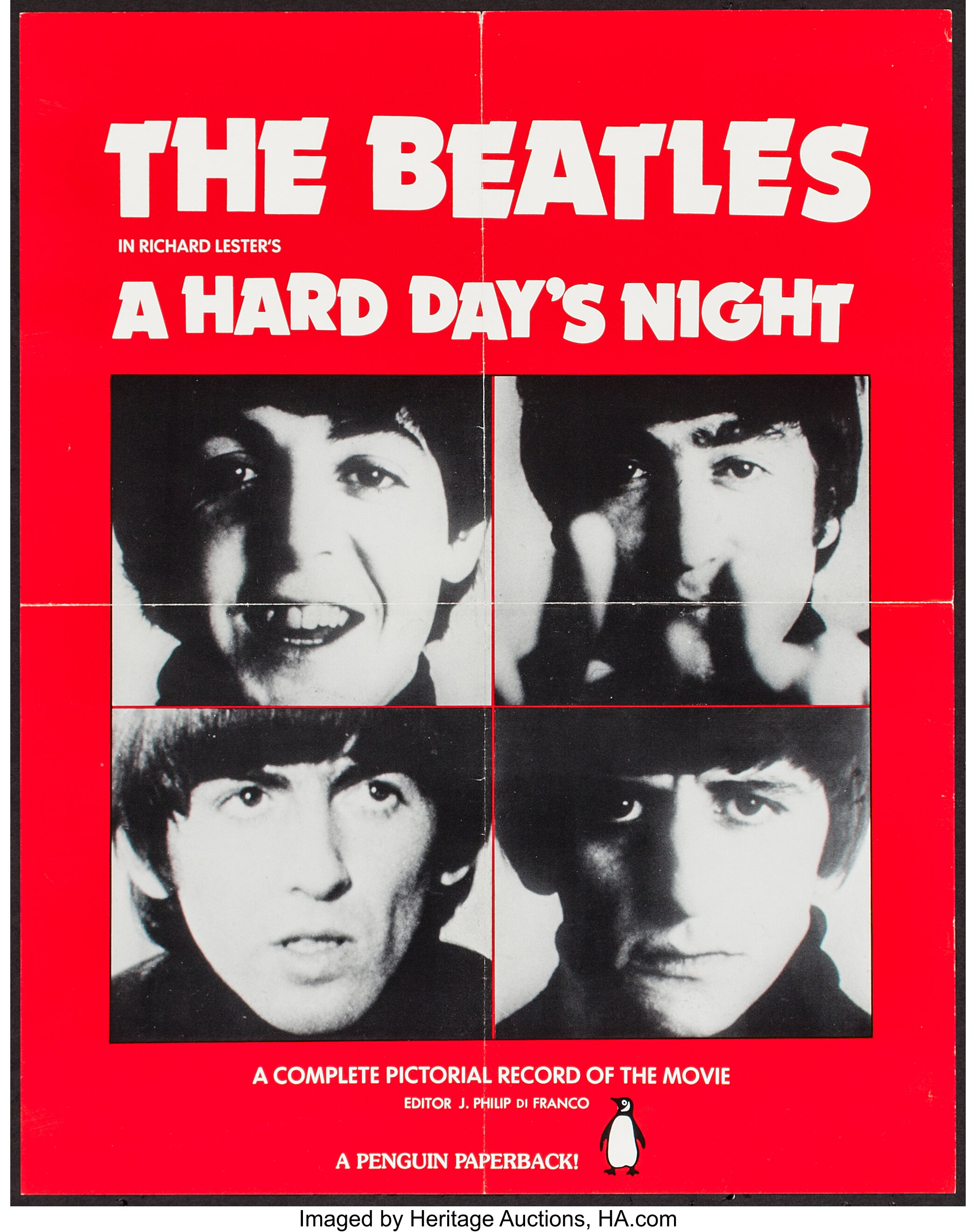 A Hard Day S Night By J Philip Di Franco Penguin Books 1964 Lot Heritage Auctions