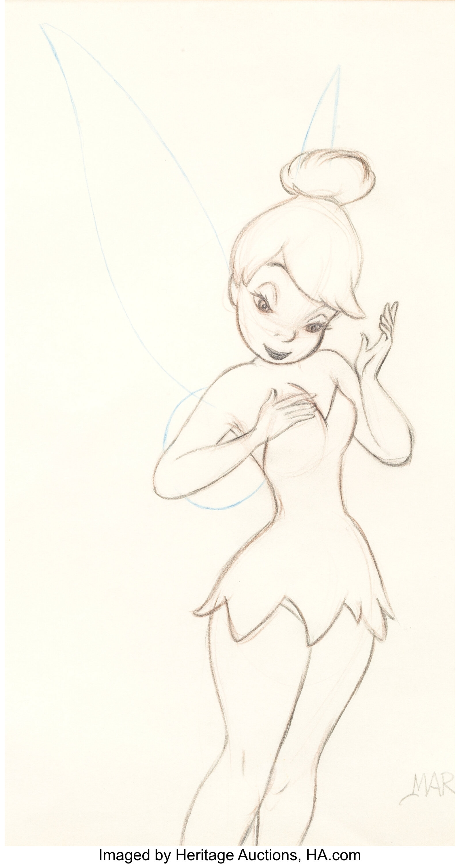 希少品 Disney ピーターパン ティンカーベル ANIMATED 1953