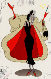 Disney: 101 Dalmatians- Cruella De Vil- Limited Edition Cel